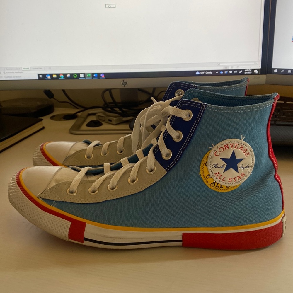 Converse Chuck Taylor All Star High Double Logo